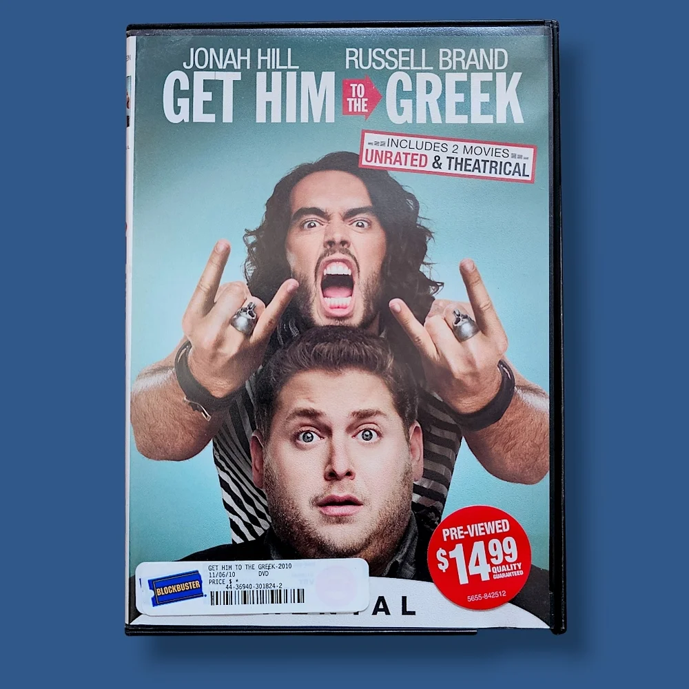 Get Him To The Greek (DVD, 2010) - Unrated & Theatrical - Picture 1 of 5